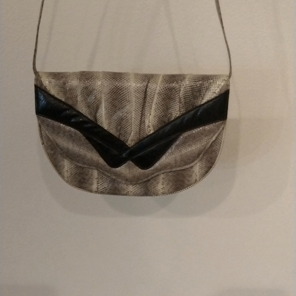 Genuine Snakeskin small handbag